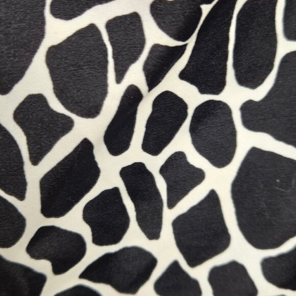 Slimshaper Size 8 Black White Print Tankini Top Ruffle at Neck and Hem - Picture 4 of 11